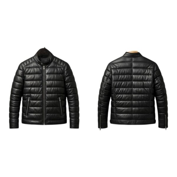 Liginite Urban Black Puffer Jacket